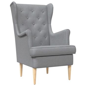 Sessel Hellgrau Stoff