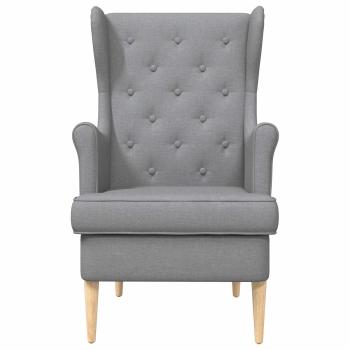 Sessel Hellgrau Stoff