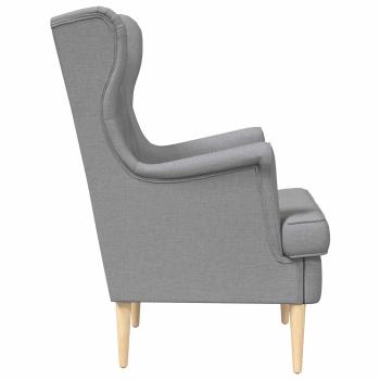 Sessel Hellgrau Stoff