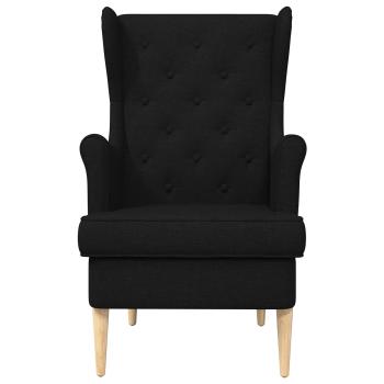 Sessel Schwarz Stoff