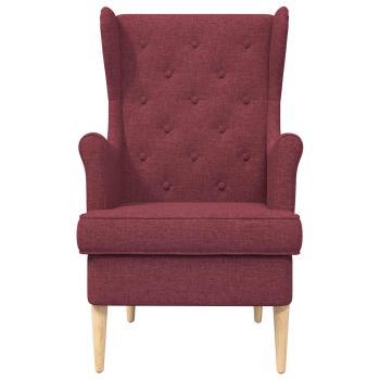 Sessel Weinrot Stoff