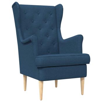 Sessel Blau Stoff