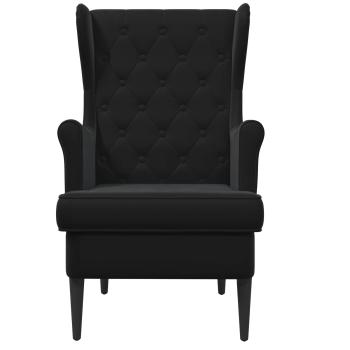 Sessel Schwarz Samt