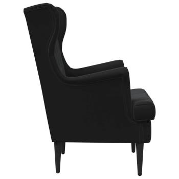 Sessel Schwarz Samt