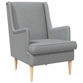 Sessel Hellgrau Stoff