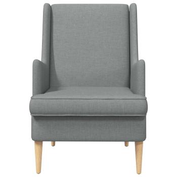 Sessel Hellgrau Stoff