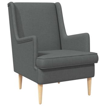 Sessel Dunkelgrau Stoff
