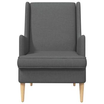 Sessel Dunkelgrau Stoff
