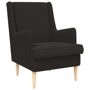 Sessel Schwarz Stoff