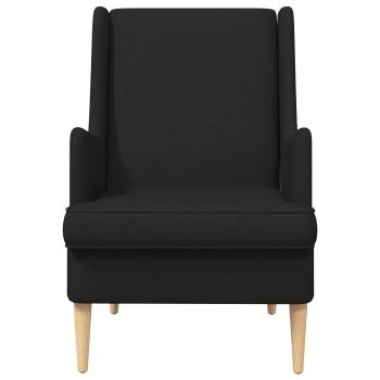 Sessel Schwarz Stoff