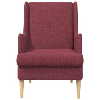 Sessel Weinrot Stoff