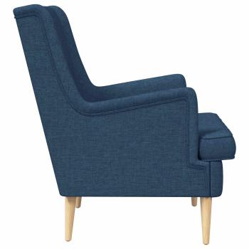 Sessel Blau Stoff
