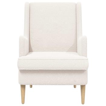 Sessel Creme Bouclé
