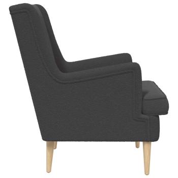 Sessel Dunkelgrau Boucl?