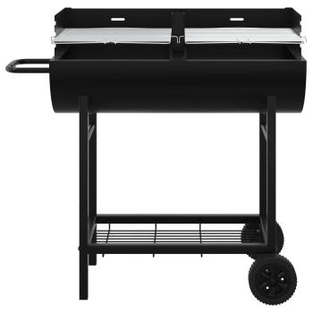 Holzkohlegrill 96,5 x 42,5 x 88,5 cm Schwarz