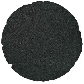 Trittsteine 6 stk. Schwarz Ø 45 x 1,8 cm Gummi