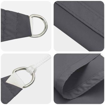 Sonnensegel 6 x 2 m PU beschichtetes Oxford