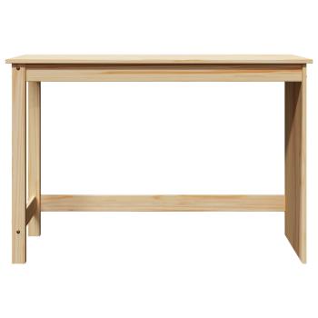 Schreibtisch Braun 112 x 50 x 75 cm Massivholz Kiefer