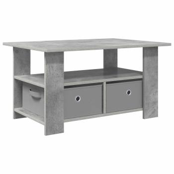 Couchtisch Beton Grau 77 x 55 x 42 cm Holzwerkstoff