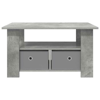 Couchtisch Beton Grau 77 x 55 x 42 cm Holzwerkstoff