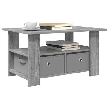 Couchtisch Graues Sonoma 77 x 55 x 42 cm Holzwerkstoff