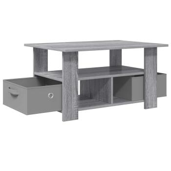 Couchtisch Graues Sonoma 77 x 55 x 42 cm Holzwerkstoff