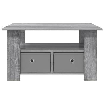 Couchtisch Graues Sonoma 77 x 55 x 42 cm Holzwerkstoff