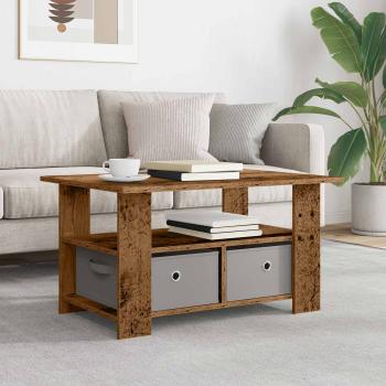 ARDEBO.de - Couchtisch Altholz 77 x 55 x 42 cm Holzwerkstoff