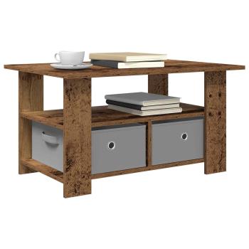 Couchtisch Altholz 77 x 55 x 42 cm Holzwerkstoff