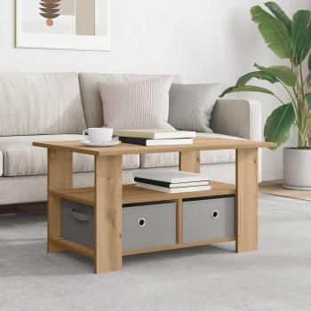 ARDEBO.de - Couchtisch Artisan-Eiche 77 x 55 x 42 cm Holzwerkstoff