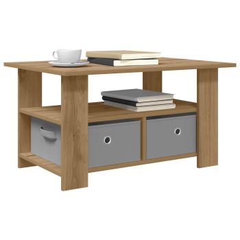Couchtisch Artisan-Eiche 77 x 55 x 42 cm Holzwerkstoff