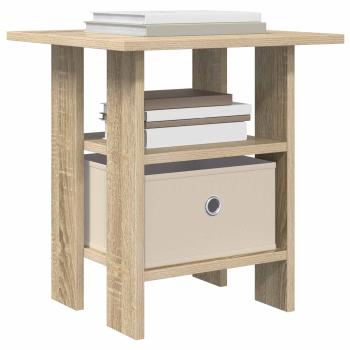 Nachttisch 2 stk. Sonoma-Eiche 41 x 40 x 45 cm Holzwerkstoff