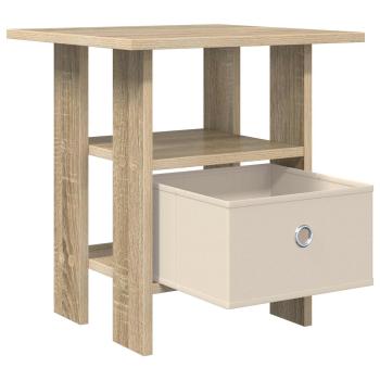 Nachttisch 2 stk. Sonoma-Eiche 41 x 40 x 45 cm Holzwerkstoff