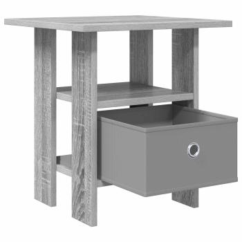 Nachttisch Graues Sonoma 41 x 40 x 45 cm Holzwerkstoff