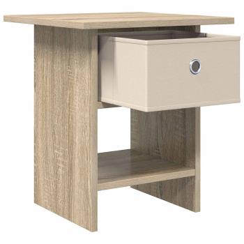 Nachttisch 2 Stk. Sonoma-Eiche 41 x 40 x 45 cm Holzwerkstoff