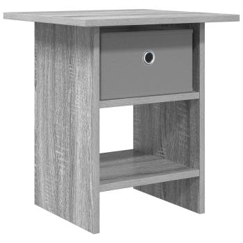 Nachttisch Sonoma-Grau 41 x 40 x 45 cm Holzwerkstoff