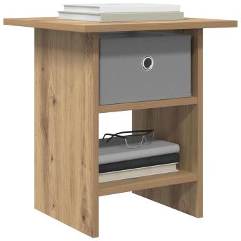 Nachttisch 2 Stk. Artisan-Eiche 41 x 40 x 45 cm Holzwerkstoff