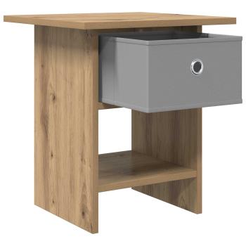 Nachttisch 2 Stk. Artisan-Eiche 41 x 40 x 45 cm Holzwerkstoff