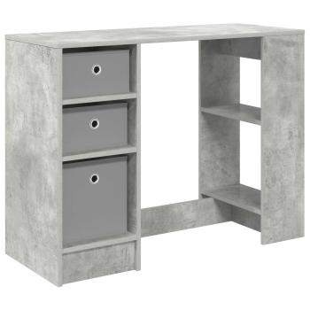 Schreibtisch Betongrau 100 x 40 x 75 cm Holzwerkstoff