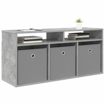 Lowboard mit Schubladen Beton Grau 102 x 32 x 48,5 cm