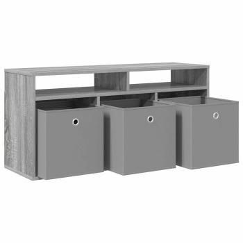 Lowboard mit Schubladen Graues Sonoma 102 x 32 x 48,5 cm