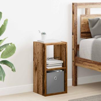 Nachttisch 2 stk. Altholz 25,5 x 22 x 49,5 cm Holzwerkstoff