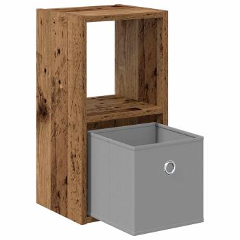 Nachttisch 2 stk. Altholz 25,5 x 22 x 49,5 cm Holzwerkstoff