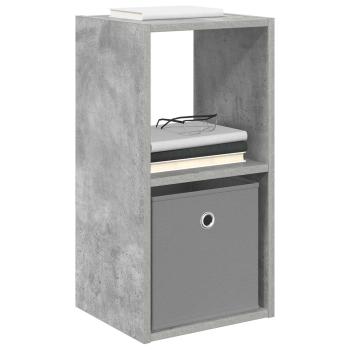 Nachttisch 2 stk. Beton Grau 30,5 x 27 x 59,5 cm Holzwerkstoff