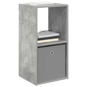 Nachttisch Beton Grau 35 x 32 x 68,5 cm Holzwerkstoff