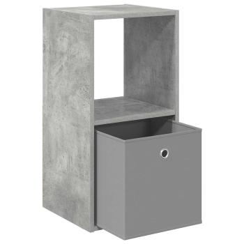 Nachttisch Beton Grau 35 x 32 x 68,5 cm Holzwerkstoff