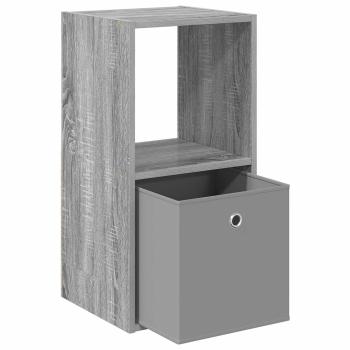 Nachttisch Graues Sonoma 35 x 32 x 68,5 cm Holzwerkstoff
