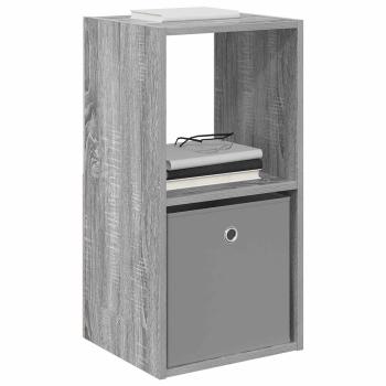 Nachttisch 2 stk. Graues Sonoma 35 x 32 x 68,5 cm Holzwerkstoff