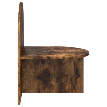 Nachttisch Geräucherte Eiche 48 x 49 x 65 cm Holzwerkstoff