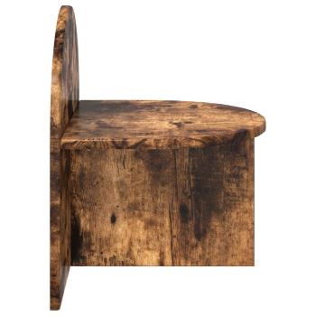 Nachttisch Geräucherte Eiche 40 x 35,5 x 45,5 cm Holzwerkstoff